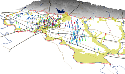 Import and store borehole data