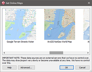 Additional Map Services with GMS 10.5