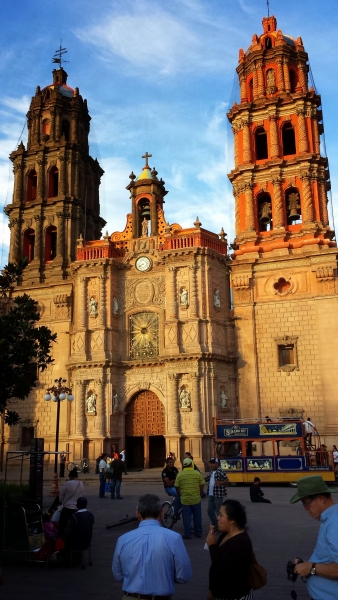 One of the many beautiful churches in San Luis Potosi.